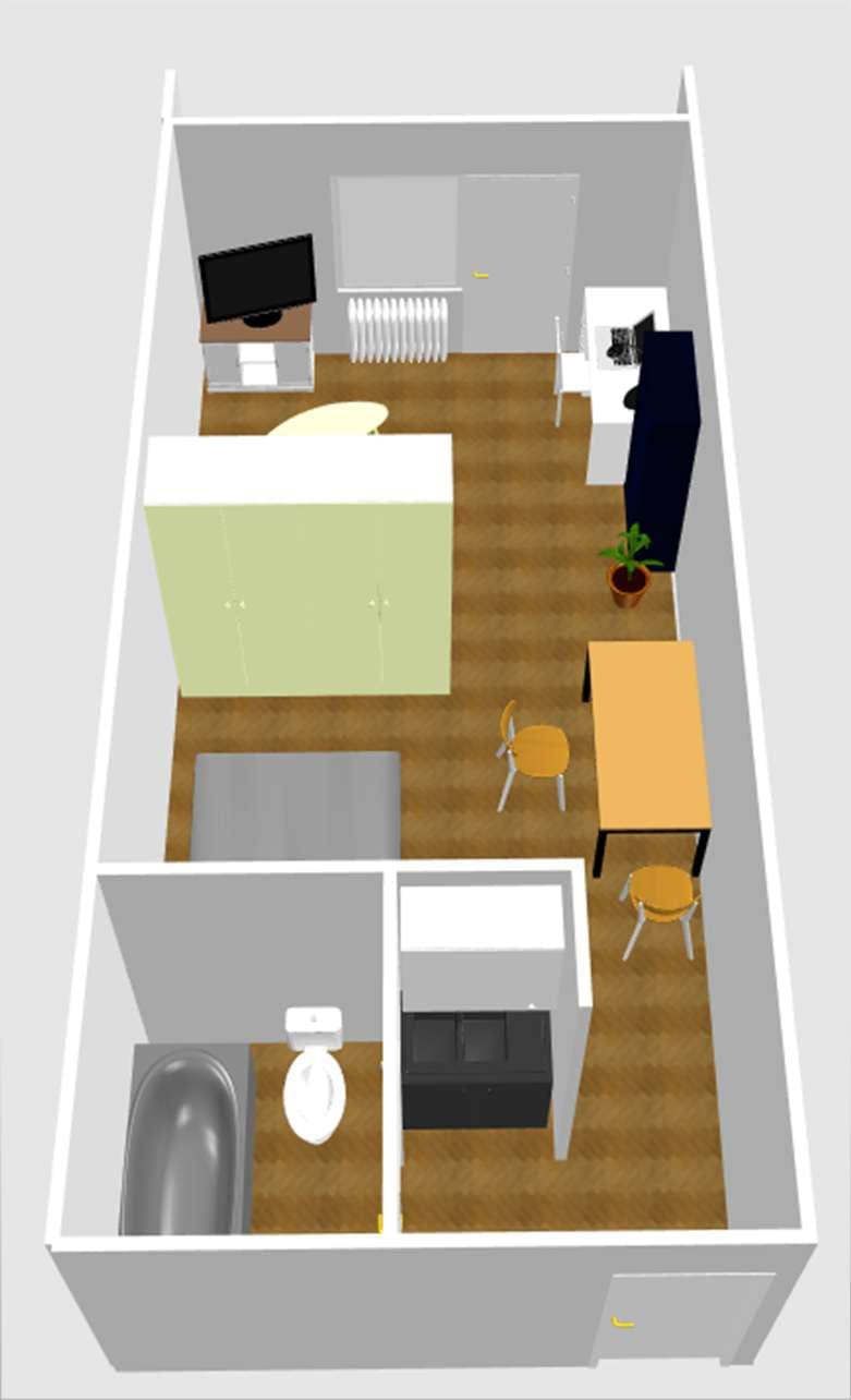 Renditestarkes 1-Zimmer-Apartment in Heusenstamm