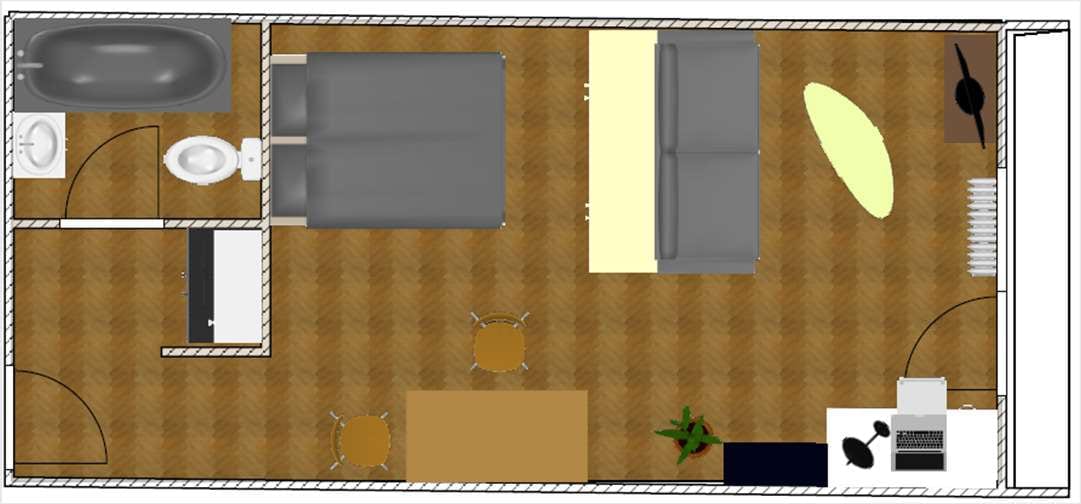 Renditestarkes 1-Zimmer-Apartment in Heusenstamm
