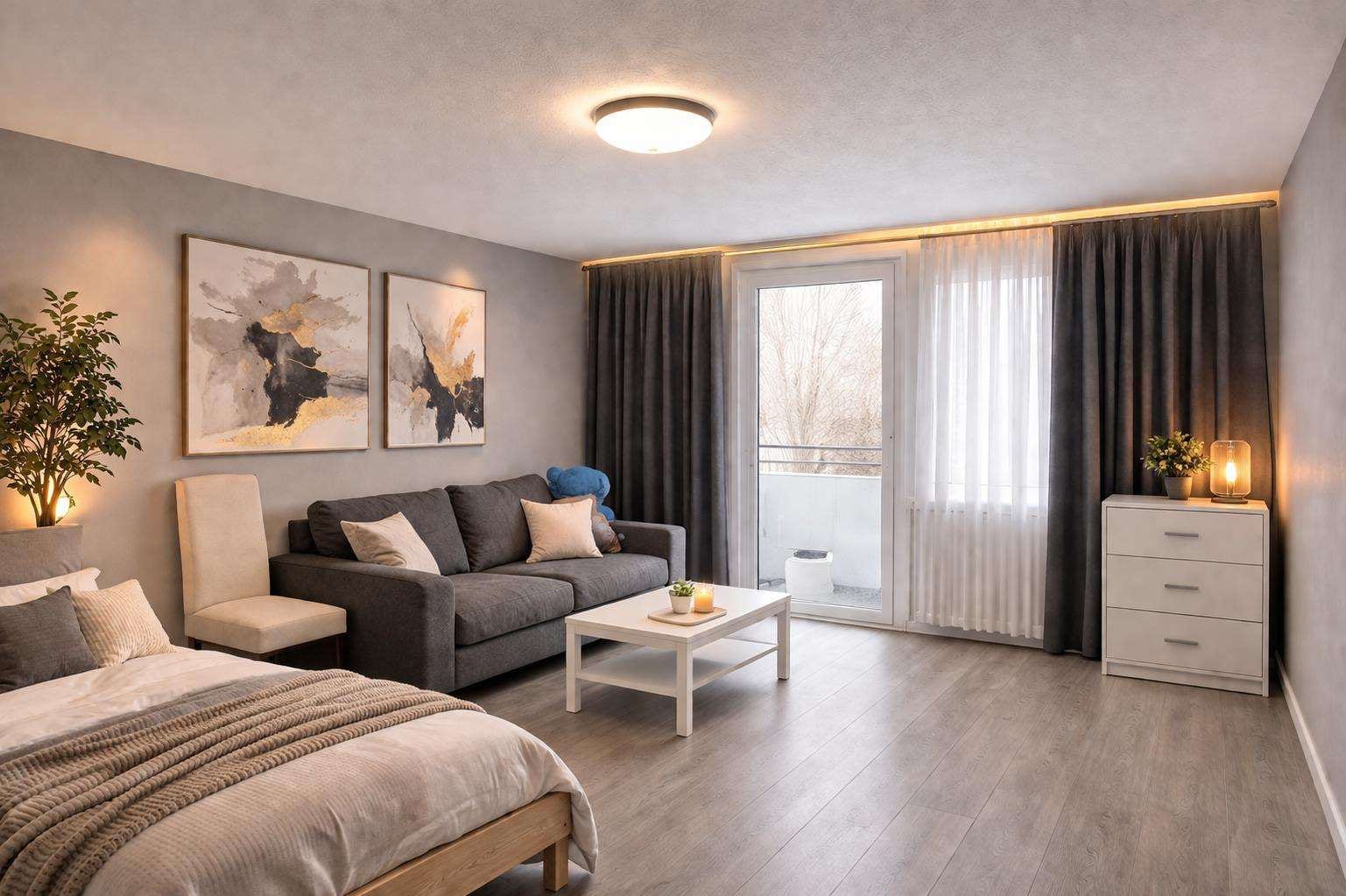 Sicheres Investment im Frankfurter Speckgürtel Renditestarkes 1-Zimmer-Apartment in Top-Infrastruktur