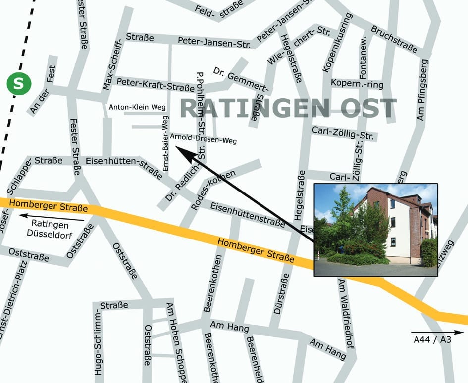 Stadtquartier an der Auermühle in Ratingen